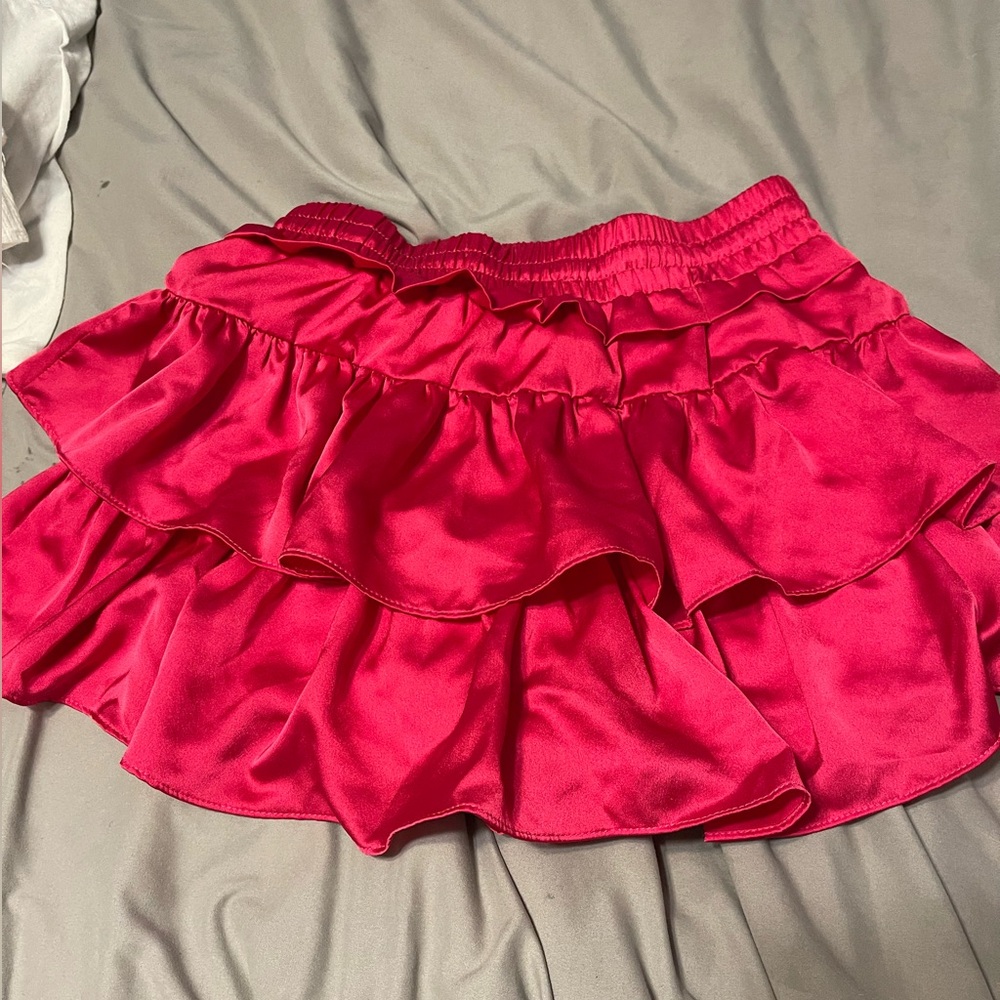 Pink skirt
